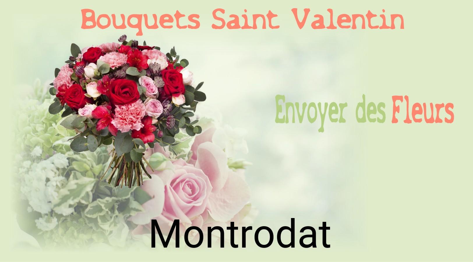 Roses de Saint-Valentin livrées à Montrodat